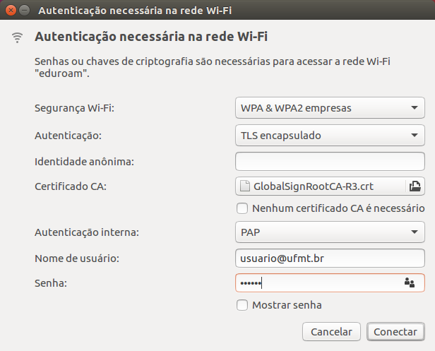 Configuração Linux